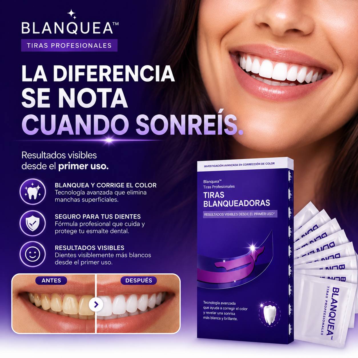 Kit Blanquea™ - Dientes blancos en segundos
