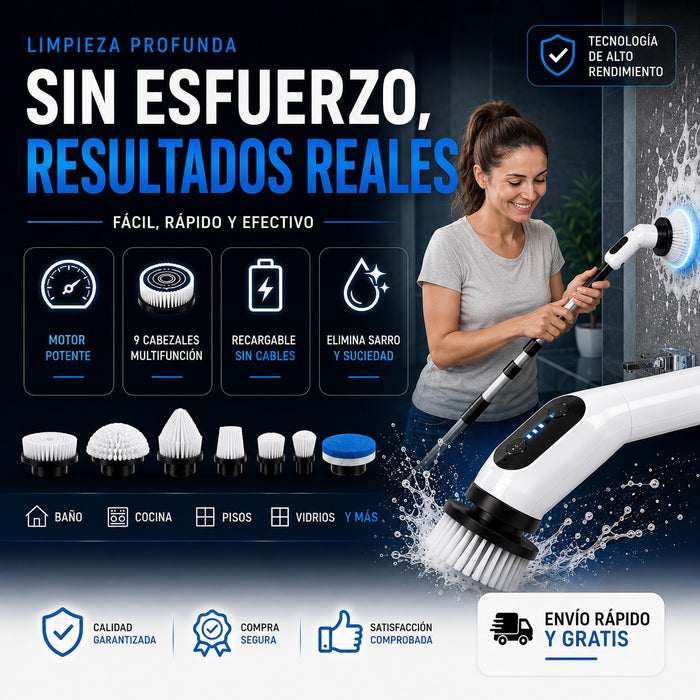 Cepillo De Limpeza Multifuncional 9 En 1